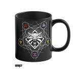 Tazza Good Loot The Witcher 3 Art Heat Reveal - Witcher Signs 480 ml nero