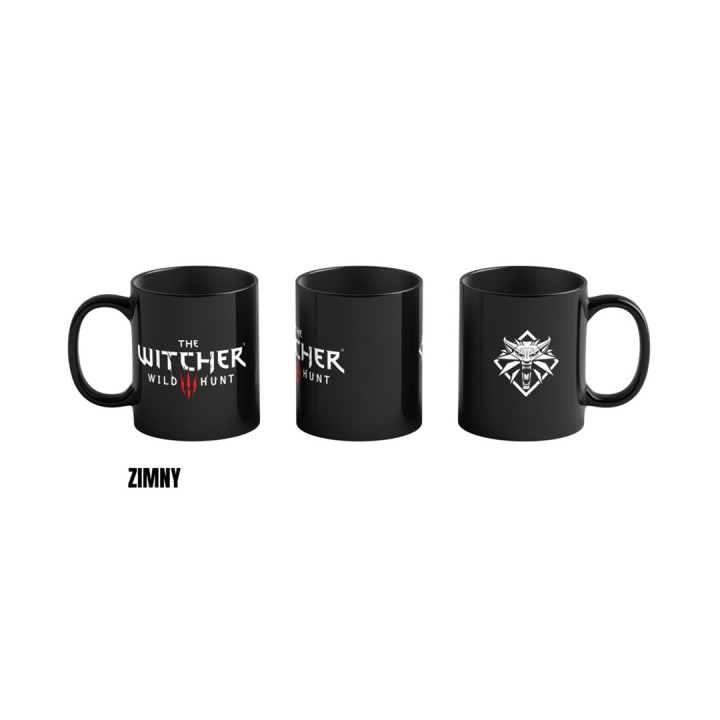 Tazza Good Loot The Witcher 3 Art Heat Reveal - Witcher Signs 480 ml nero