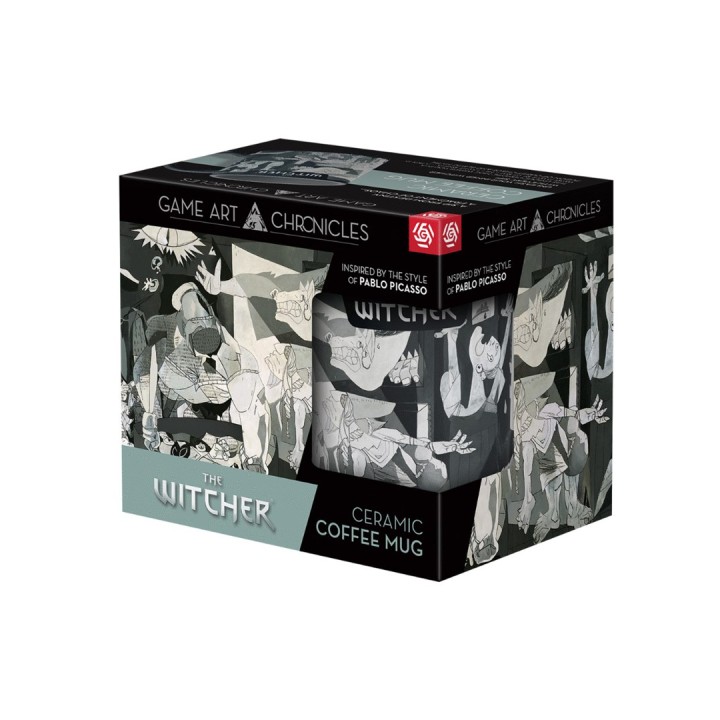 Tazza Good Loot The Witcher 3 Game Art Chronicles - Ciri & Pablo Picasso 450 ml nero