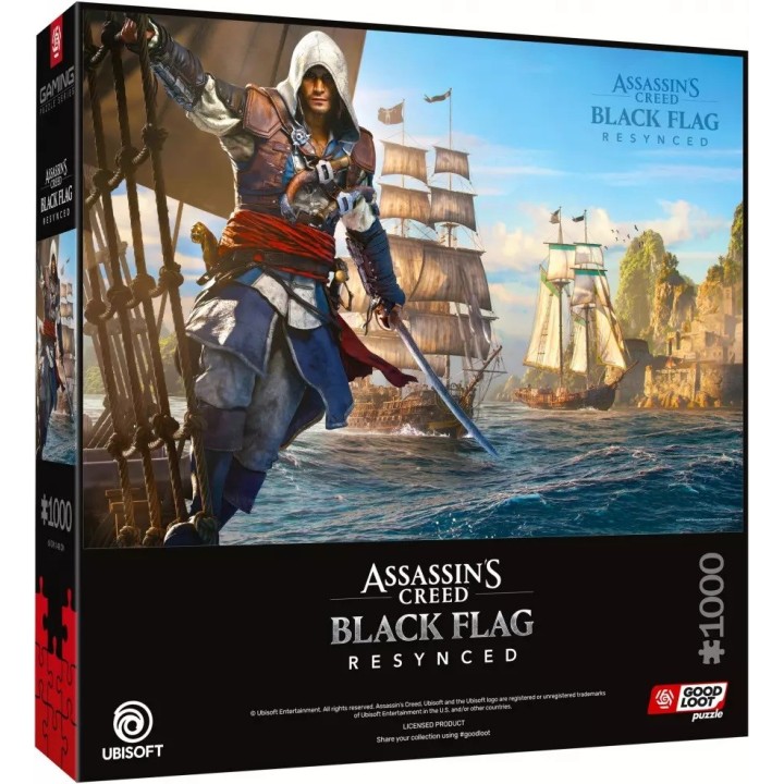 Puzzle Good Loot Gaming - Assassin's Creed Black Flag Resynced 1000 pezzi