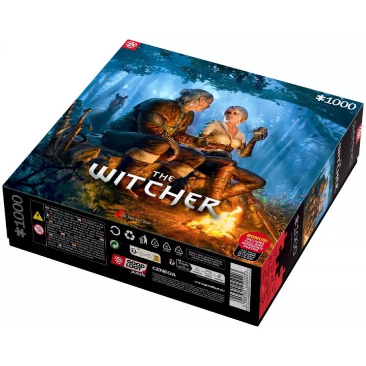 Puzzle Good Loot Gaming - The Witcher: Journey of Ciri 1000 pz