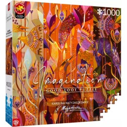 Puzzle Good Loot Imagination - Karolina Matyjaszkowicz: In the Bird Thicket - A Triptych 1000 pezzi