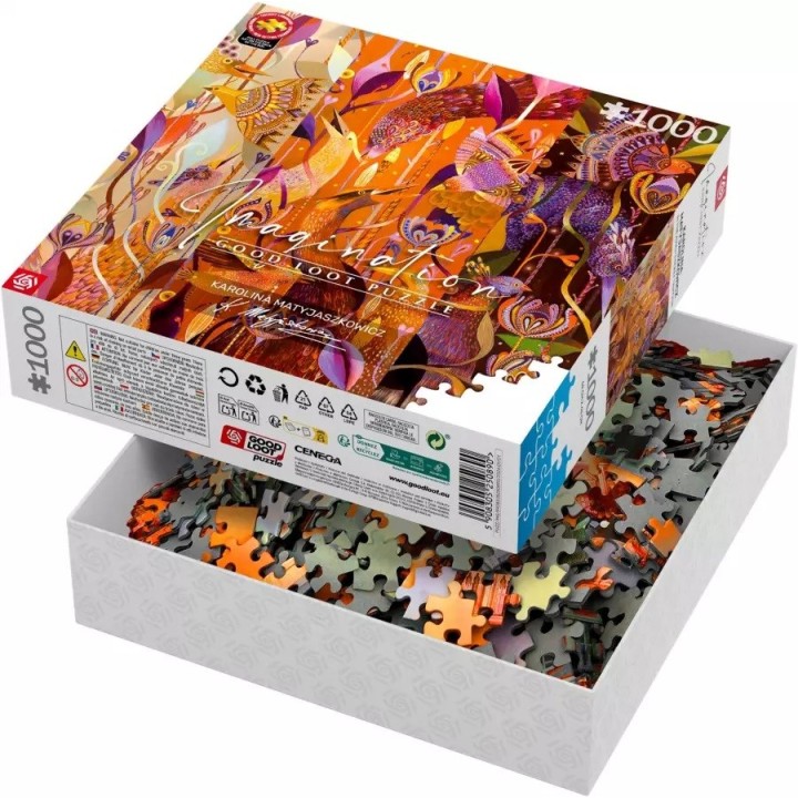 Puzzle Good Loot Imagination - Karolina Matyjaszkowicz: In the Bird Thicket - A Triptych 1000 pezzi