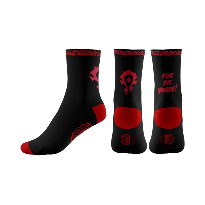 Calzini Good Loot World of Warcraft - For The Horde nero