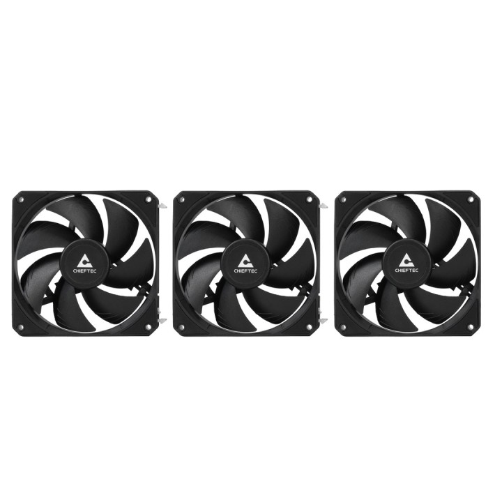 Chieftec CLC-360-VRM-BLK sistema di raffreddamento case per PC Raffreddamento liquido All-in-one 12 cm nero