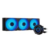 Chieftec CLC-360-VRM-RGB sistema di raffreddamento per PC Case per PC Raffreddatore a liquido all-in-one 12 cm Nero