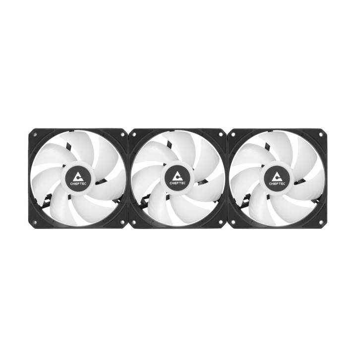 Chieftec CLC-360-VRM-RGB sistema di raffreddamento per PC Case per PC Raffreddatore a liquido all-in-one 12 cm Nero