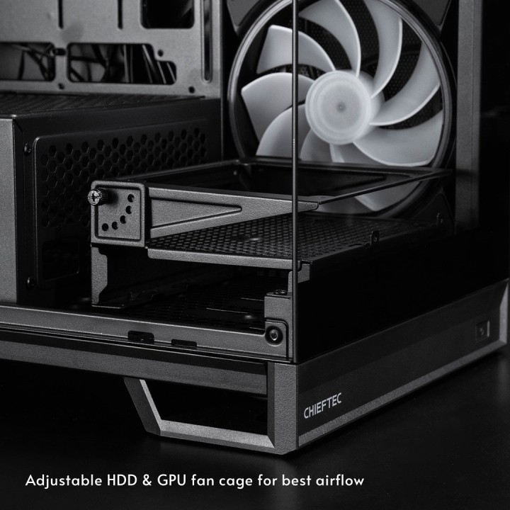 Chieftec GX-30B-OP case per PC Midi Tower nero