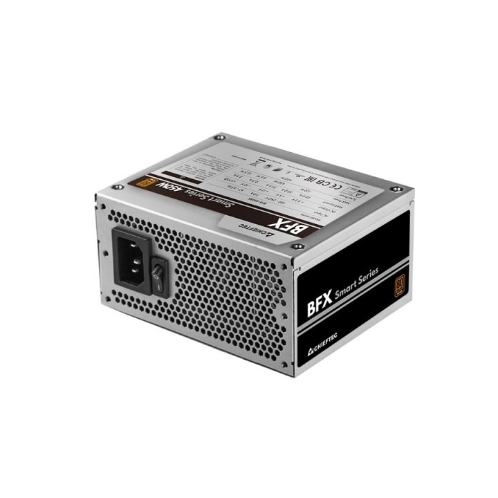 Chieftec Smart 450W alimentatore 20+4 pin ATX ATX nero argento