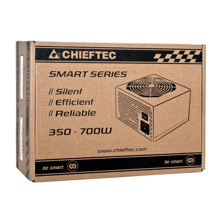 Chieftec Alimentatore Smart GPS-500A8 500 W 20+4 pin ATX ATX nero