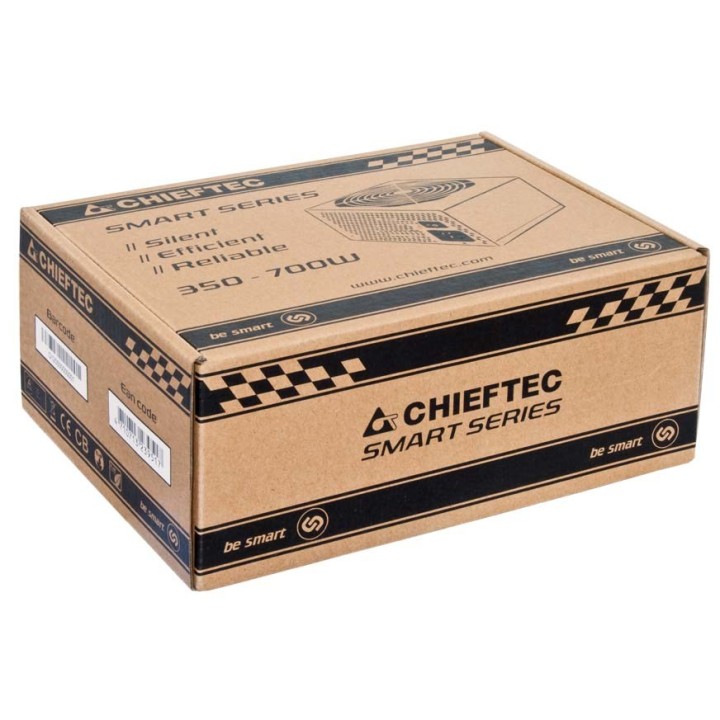 Chieftec Smart GPS-600A8 alimentatore 600 W 20+4 pin ATX ATX nero