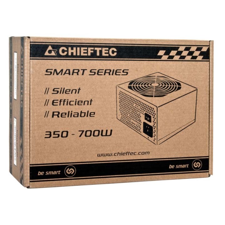 Chieftec Smart GPS-700A8 alimentatore 700 W 20+4 pin ATX PS/2 nero