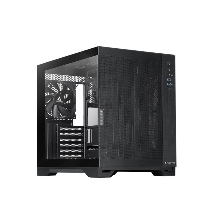 Chieftec mATX Gehäuse GM-30B-M-OP nero Cube