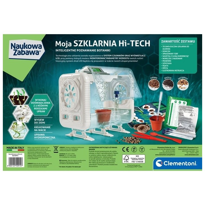 Clementoni Scientific Fun - Serra High-Tech