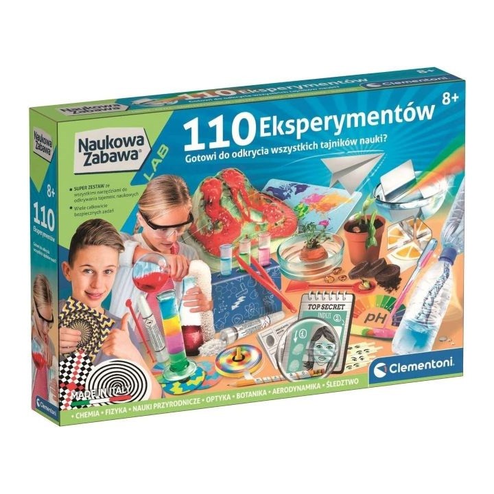 Clementoni Set – 110 Esperimenti
