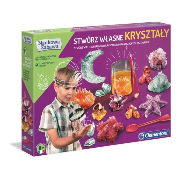 Clementoni Set – Crea i Tuoi Cristalli