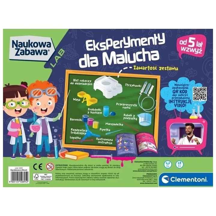 Clementoni Set – Esperimenti per i Più Piccoli