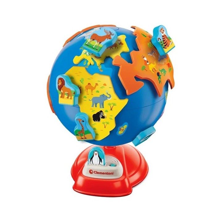 Clementoni Set – Globo Interattivo per Bambini in Età Prescolare