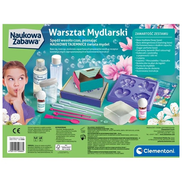 Clementoni Set – Laboratorio del Sapone