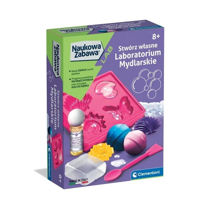 Clementoni Set – Laboratorio Fabbricazione del Sapone