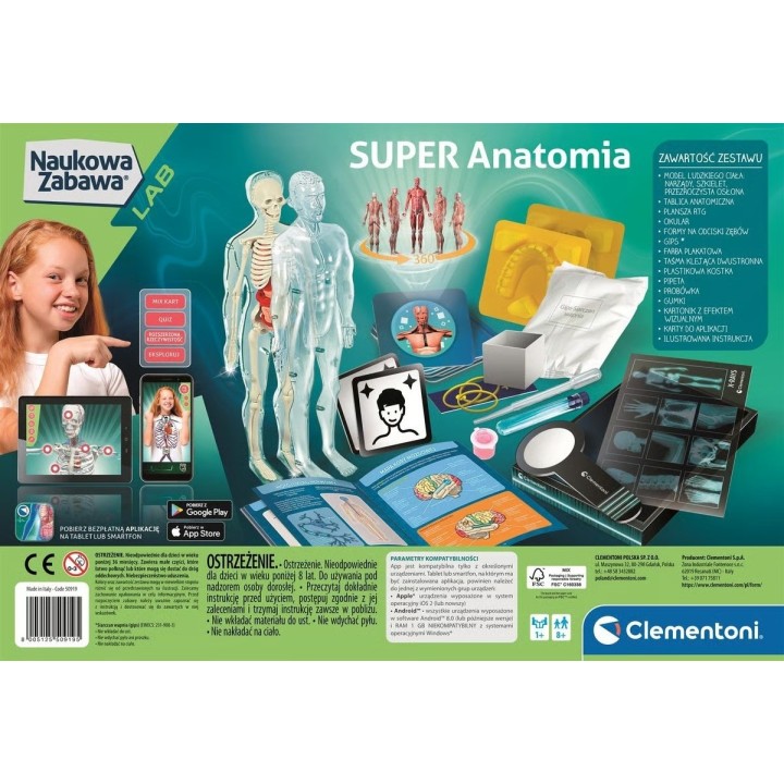 Clementoni Set – Super Anatomia