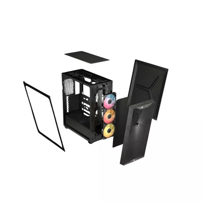 Corsair 3200D RS ARGB Case Mid-Tower Fumé
