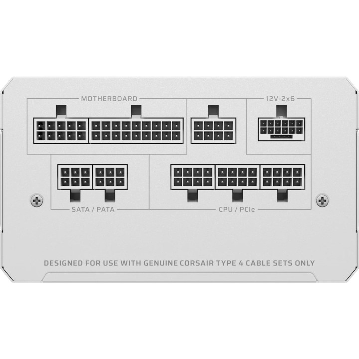 Corsair RMe Series RM1000e alimentatore 1000 W 24-pin ATX ATX bianco
