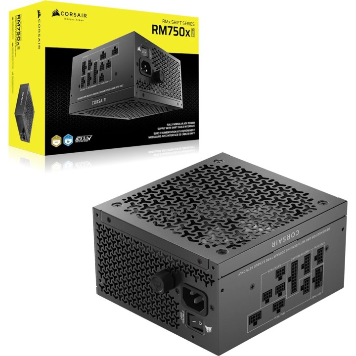 Corsair Serie RMx Shift RM750x alimentatore 750 W 24-pin ATX ATX Nero