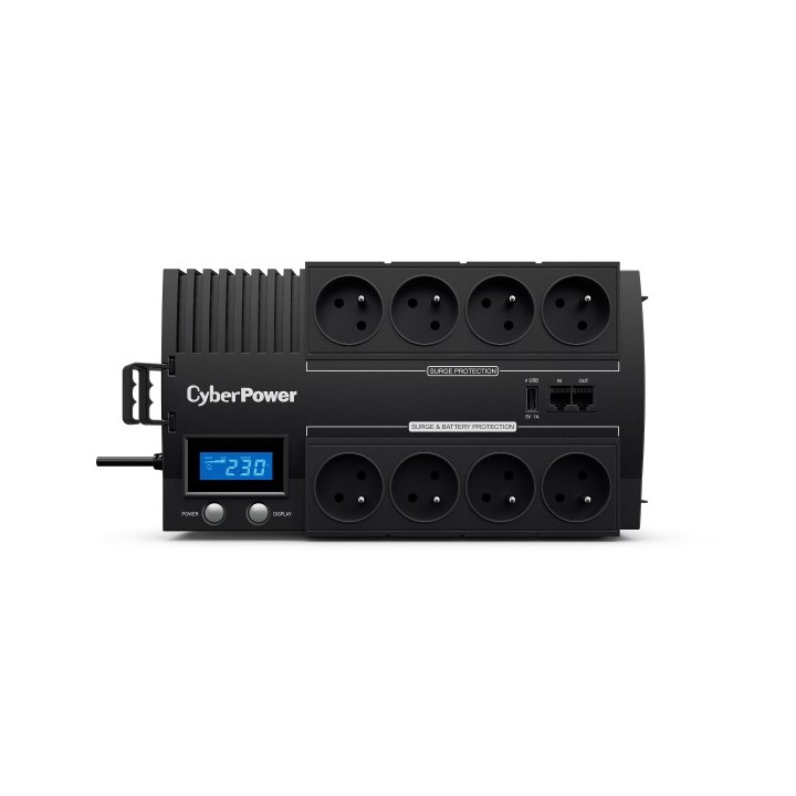 CyberPower BR1000ELCD-FR Gruppo di continuità (UPS) Line-Interactive 1 kVA 600 W 8 AC presa(e)