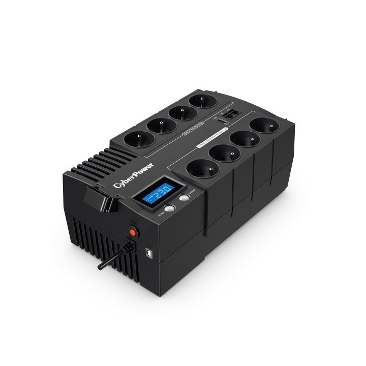 CyberPower BR700ELCD-FR Gruppo di continuità (UPS) Line-Interactive 0.7 kVA 420 W 8 AC presa(e)