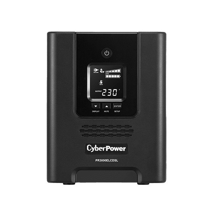 CyberPower PR3000ELCDSL Gruppo di continuità (UPS) Line-Interactive 3 kVA 2700 W 9 AC presa(e)