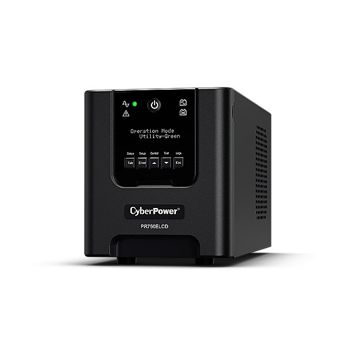 CyberPower PR750ELCD Gruppo di continuità (UPS) Line-Interactive 0.75 kVA 675 W 6 AC presa(e)