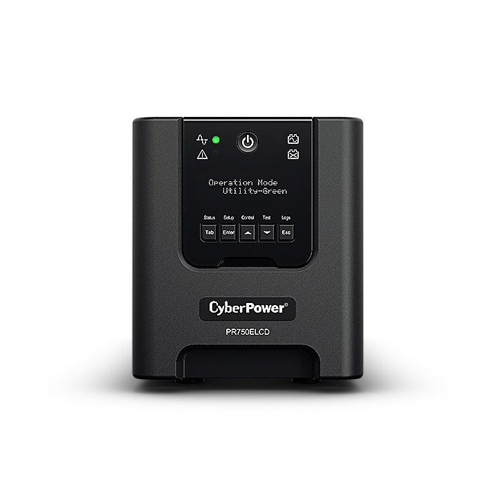 CyberPower PR750ELCD Gruppo di continuità (UPS) Line-Interactive 0.75 kVA 675 W 6 AC presa(e)