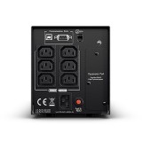 CyberPower PR750ELCD Gruppo di continuità (UPS) Line-Interactive 0.75 kVA 675 W 6 AC presa(e)