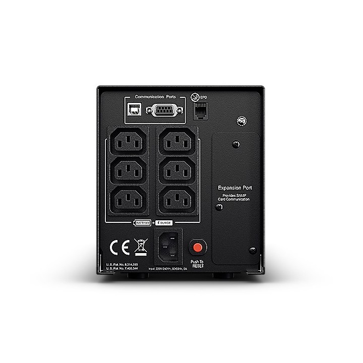CyberPower PR750ELCD Gruppo di continuità (UPS) Line-Interactive 0.75 kVA 675 W 6 AC presa(e)