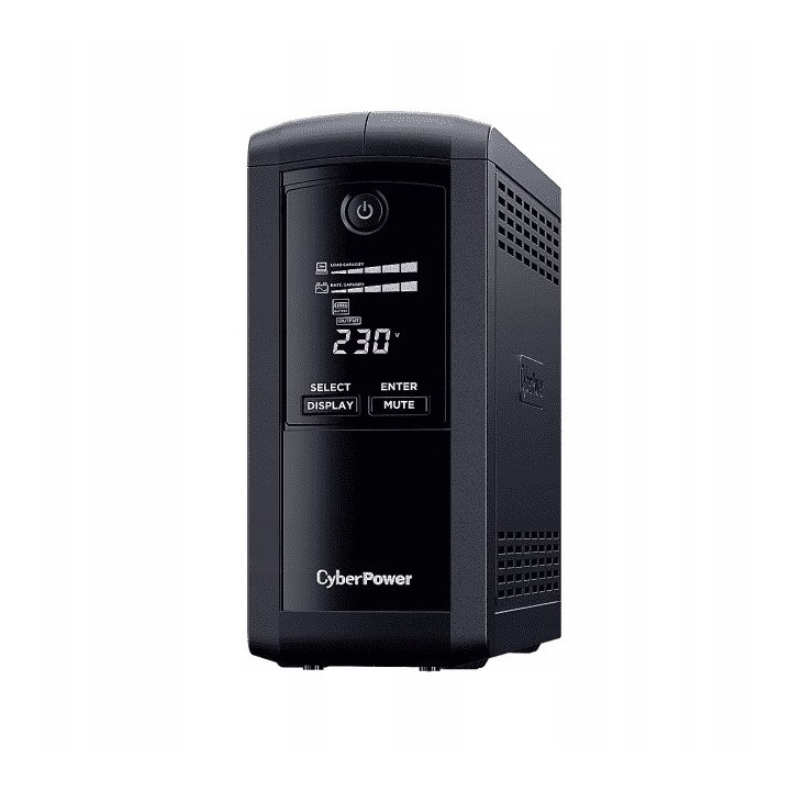 CyberPower Tracer III VP1600ELCD-FR gruppo di continuità (UPS) Line-Interactive 1.6 kVA 900 W 5 AC prese