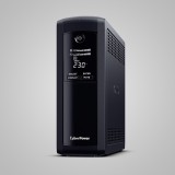 CyberPower Tracer III VP1600ELCD-FR gruppo di continuità (UPS) Line-Interactive 1.6 kVA 900 W 5 AC prese