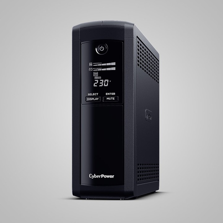CyberPower Tracer III VP1600ELCD-FR gruppo di continuità (UPS) Line-Interactive 1.6 kVA 900 W 5 AC prese