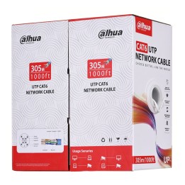 Dahua Technology PFM920I-6UN-C-V2 cavo di rete bianco 305 m Cat6 U/UTP (UTP)