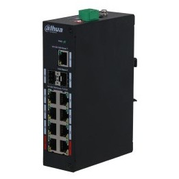 Dahua Technology PFS3211-8GT-120-V2 switch di rete non gestito Gigabit Ethernet (10/100/1000) Power over Ethernet (PoE) Desktop/