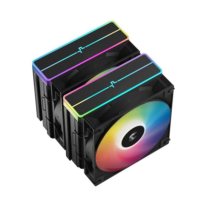 DeepCool AG620 BK ARGB V2 Raffreddamento Chipset Scheda madre ad aria 12 cm nero 1 pezzo