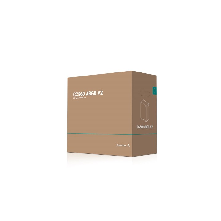 DeepCool CC560 ARGB V2 Case Midi nero