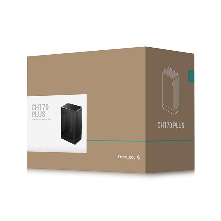DeepCool CH170 PLUS Tower nero