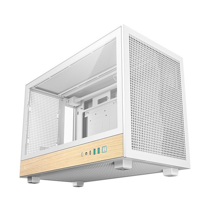 DeepCool CH260 WOOD case bianco