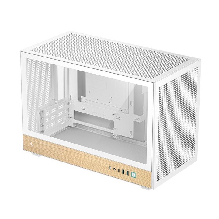 DeepCool CH260 WOOD case bianco