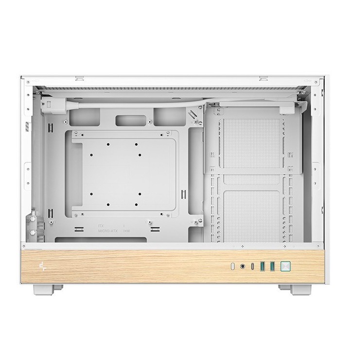 DeepCool CH260 WOOD case bianco