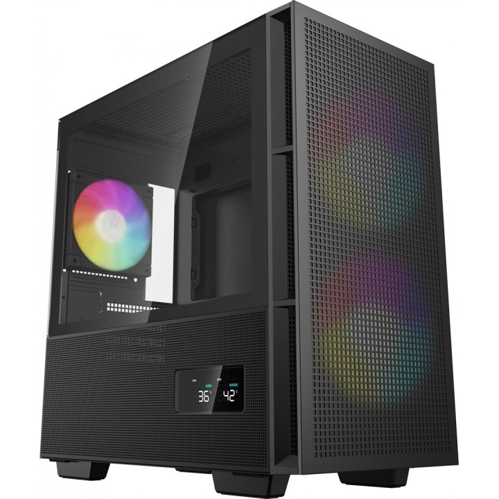 DeepCool CH360 DIGITAL Case Micro nero