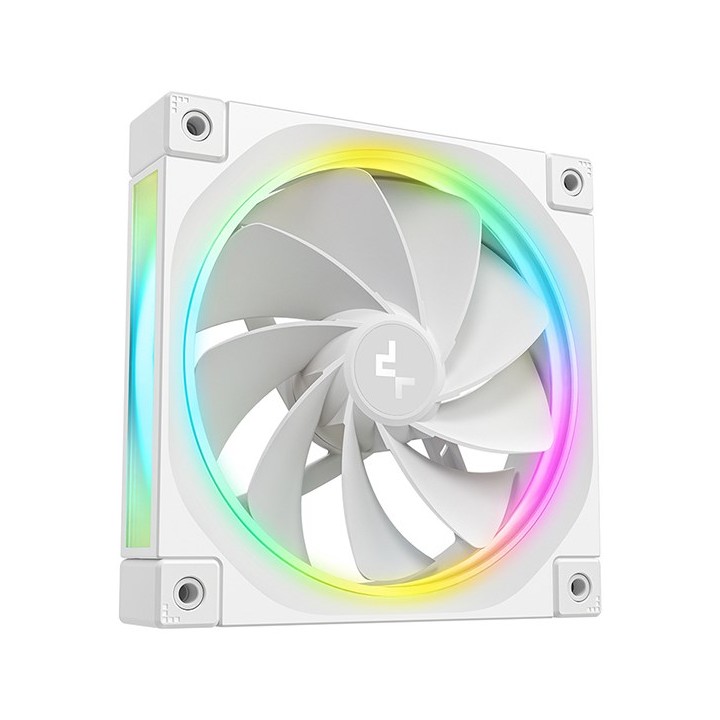 DeepCool FL12R WH-3 Ventola case per PC 12 cm bianca 3 pz