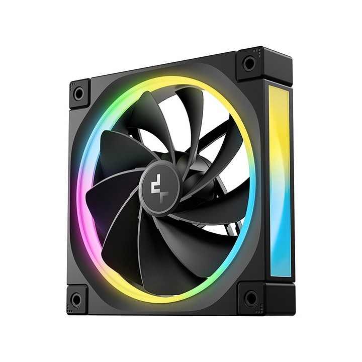 DeepCool FL12R-3 Ventola case per PC 12 cm nera 3 pz
