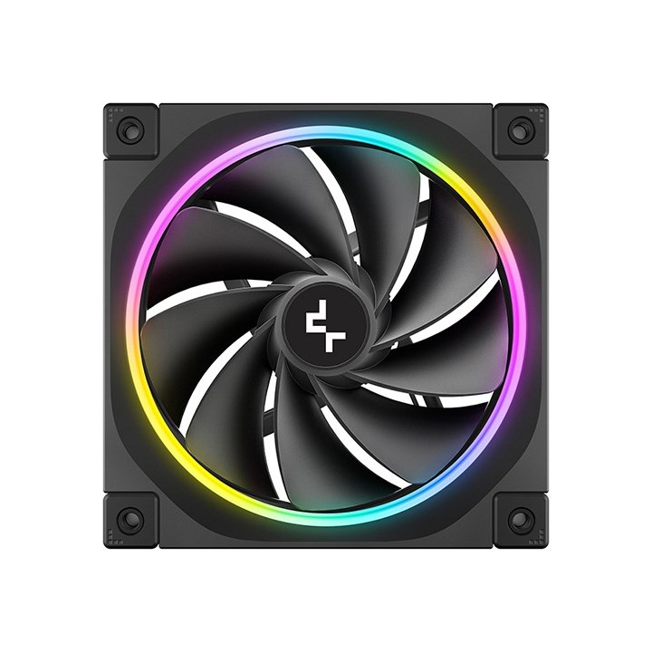 DeepCool FL12R-3 Ventola case per PC 12 cm nera 3 pz